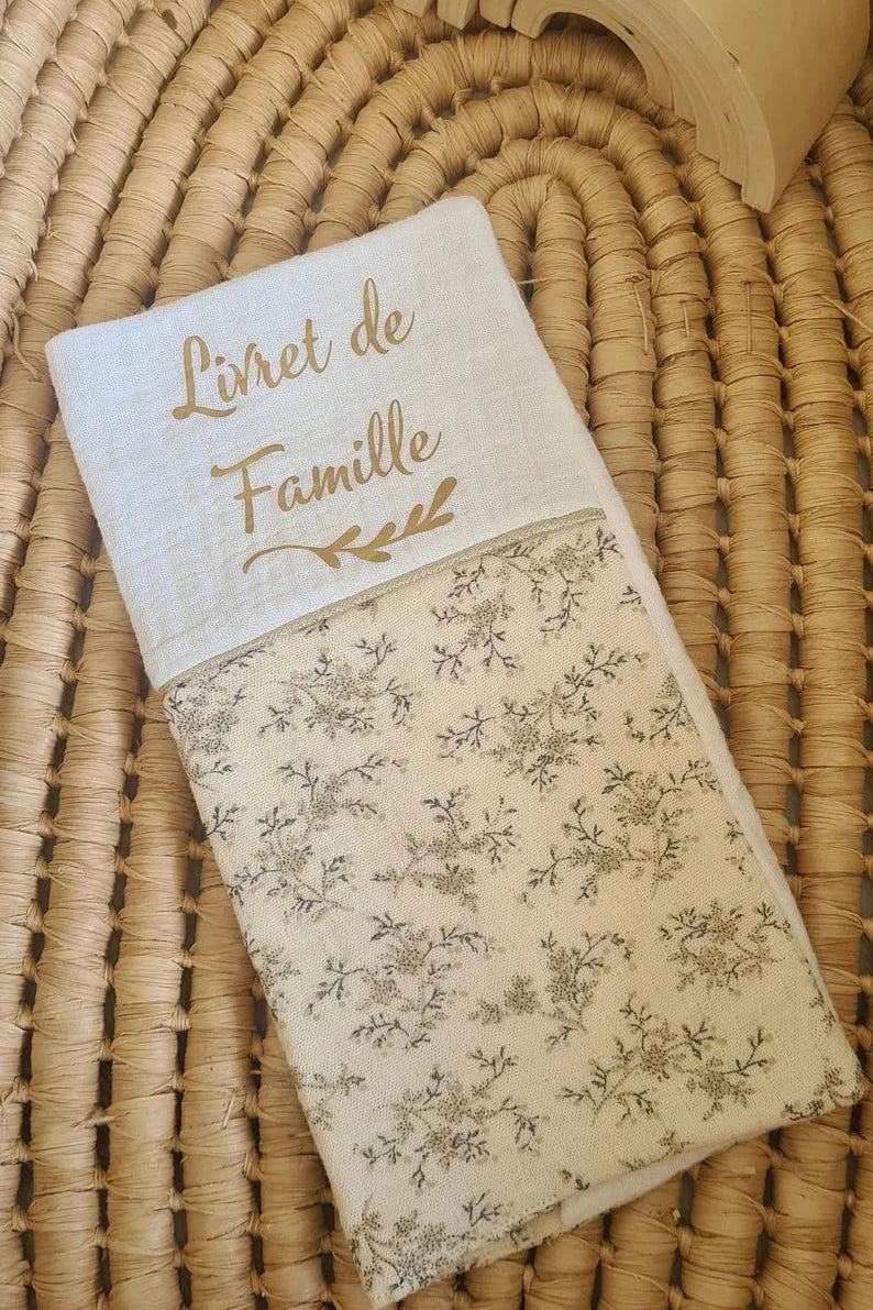 Protège livret de famille imprimé