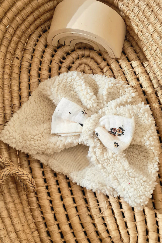 Bonnet turban chaud et douillet